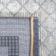 Χαλιά Ανάγλυφα Super Soft Μάυρο-Γκρί 160Χ200
