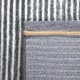 Χαλιά Ανάγλυφα Super Soft Γκρί- Μάυρο 170Χ220