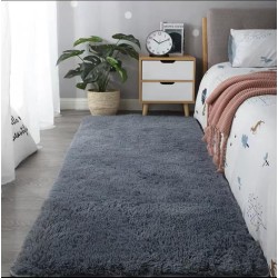 Πατάκι Γούνινο 70x140 Γκρί
