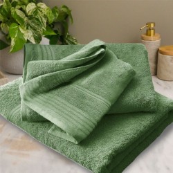 Σετ Πετσέτες 3τμχ 100% Βαμβακερές  510gr τμ Cosy Χακί
