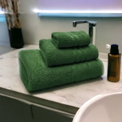 Σετ Πετσέτες 3τμχ ECO 530γρ/τμ Πράσινο