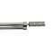 Κουρτινόξυλο Φ19mm Inox Ασημί Ματ 160cm εως 300cm
