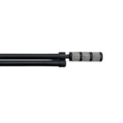 Κουρτινόξυλο Φ19mm Inox Μαύρο 160cm εως 300cm