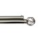 Κουρτινόξυλο Φ28mm Inox Ασήμι 160cm εως 300cm