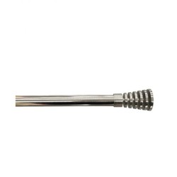 Κουρτινόξυλο Φ28mm Inox Ασήμι 160cm εως 300cm