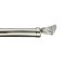 Κουρτινόξυλο Κρύσταλλο Φ28mm Inox Ασήμι 160cm εως 300cm