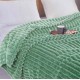 Κουβέρτα Υπέρδιπλη 20x240 Super soft Βελουτέ Ριγέ Βεραμάν
