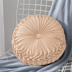 Μαξιλάρι Βελούδινο Στρογγυλό 32cm Μπεζ