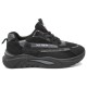 Παπούτσια Ανδρικά Αθλητικά Sneakers Μαύρο-Γκρι