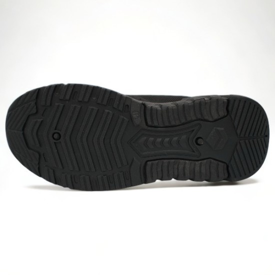 Παπούτσια Ανδρικά Αθλητικά Sneakers Μαύρο-Γκρι