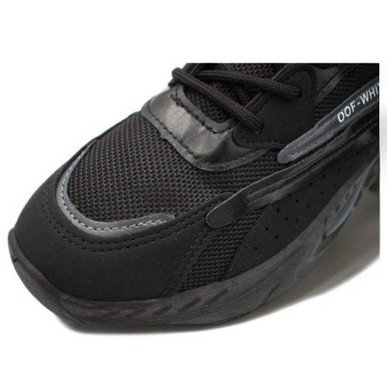 Παπούτσια Ανδρικά Αθλητικά Sneakers Μαύρο-Γκρι