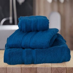 Πετσέτα Προσώπου 50×90 500gr/Τμ “Cozy Soft Line”  Μπλε