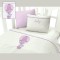 Σεντόνια Βρεφικά με Κέντημα Isadore Lorraine Σετ 120×160 Elephant Baloon Lilac