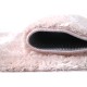 Σετ Χαλιά Κρεβατοκάμαρας 3τμχ Γούνα 66x180cm Ροζ