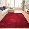 Χαλί Γούνα 130x190cm Κόκκινο