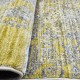 Xαλί  Ανάγλυφο Κίτρινο Με Γκρι Σχέδια 160x220cm