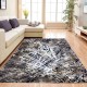 Xαλί Ανάγλυφο Καφέ Με Σχέδιο 160x220cm