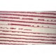 Xαλιά Ανάγλυφα Ριγέ Ροζ - Εκρού 170x220cm