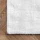 Xαλί Γούνινο Rabbit Super Soft 80x150 Λευκό