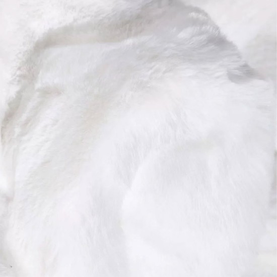 Xαλί Γούνινο Rabbit Super Soft 80x150 Λευκό