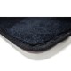 Χαλί Shaggy Γούνα 120x170cm Super Soft Μαύρο