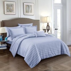 Σετ Υπέρδιπλου Σεντονιού 4 Τεμαχίων 220x240 Σιέλ