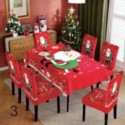 Χριστουγεννιάτικο Σετ Τραπεζαρίας 7 Τεμαχίων