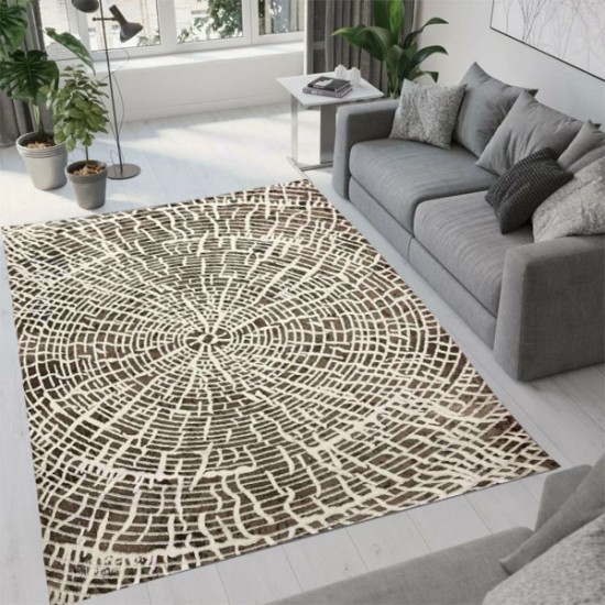 Xαλιά ΜΟΝΤΕΡΝΑ 210X260cm-Άσπρο