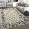 Xαλιά Ανάγλυφα 200x300cm-Γκρί & Θαλασσί
