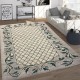 Xαλιά Ανάγλυφα 200x300cm-Γκρί & Θαλασσί