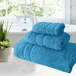 Σετ Πετσέτες Cosy 3τμχ 600γρ/τμ Τιρκουάζ