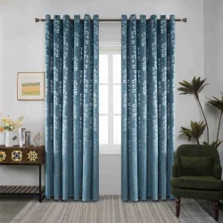 Κουρτίνα με μεταλλικά Κρίκους 275x260 Μπέλ