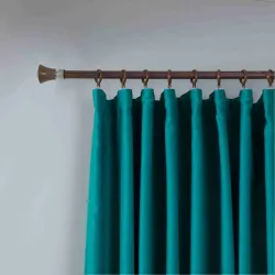 Σατέν Κουρτίνα Τυρκουάζ  280x270