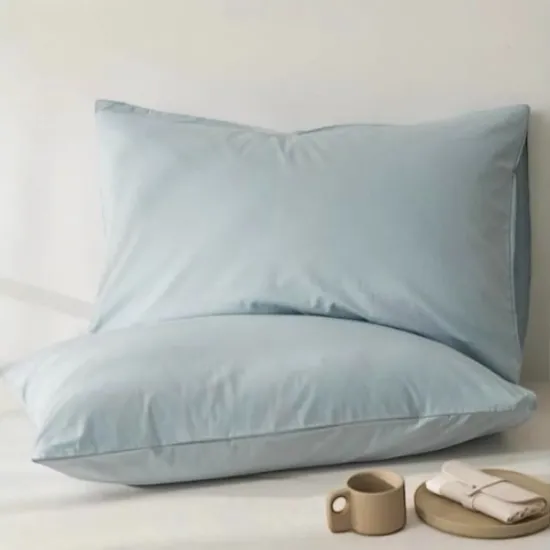 Σετ μαξιλαροθήκες 2τμχ Γαλάζιο 50x70