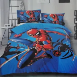 Σετ Σεντόνια Μονά με Λάστιχο Παιδική Spiderman 160×240