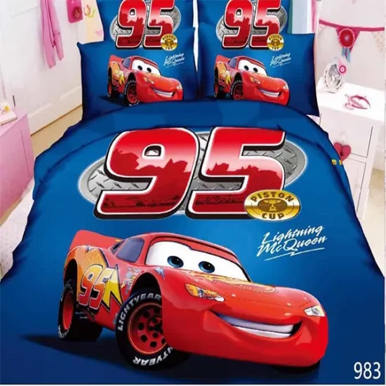 Σετ Σεντόνια Μονά με Λάστιχο McQueen 160×240