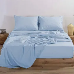 Πανωσέντονο Υπέρδιπλο 220x240 Γαλάζιο