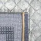 Χαλιά Ανάγλυφα Super Soft Μάυρο-Γκρί 160Χ200