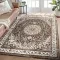 Χαλιά Ανάγλυφα Super Soft Μπέζ- Λευκό 240X300