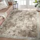 Χαλιά Ανάγλυφα Super Soft Μπέζ- Λευκό 230X270