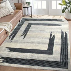 Χαλιά Ανάγλυφα Super Soft Γκρί- 160Χ200