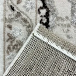 Σετ Χαλιά Κρεβατοκάμαρας Ανάγλυφα 3τμχ Εκρού καφέ