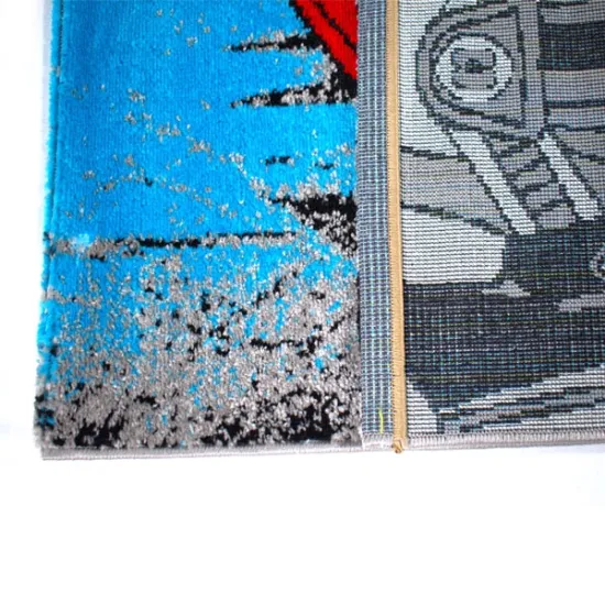 Spitibazaar Χαλάκι Παιδικό-Superman-Batman 0,80Χ1,50