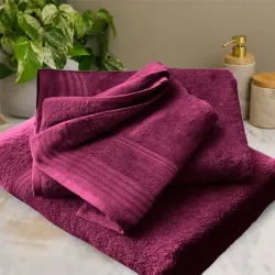 Πετσέτα Σώματος 70x140εκ. Βάρους 510gr Cosy Μπορντώ
