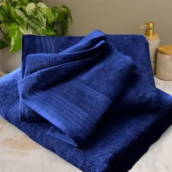 Σετ Πετσέτες 3τμχ 100% Βαμβακερές 510gr τμ Cosy Μπλε
