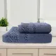 Σετ Πετσέτες 2τμχ 100% Βαμβακερές 400gr/τμ  Μπλέ