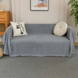 Σετ Ριχτάρια Σενίλ Γκρι Σκούρο 3 τεμαχίων