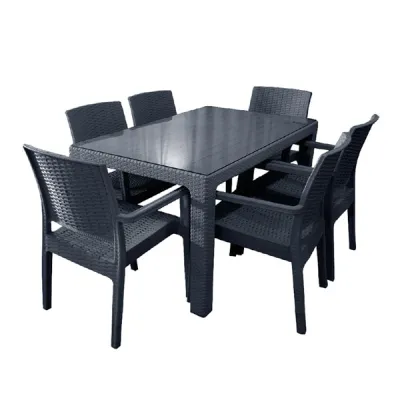 Σετ Τραπεζαρίες Rattan
