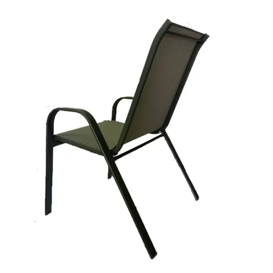 Καρέκλα Μεταλλική Γκρι 57x63x96cm