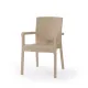 Καρέκλα Rattan Πολυπροπυλενίου 59x56x88 Μπεζ